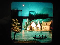 magic lantern slide moving double