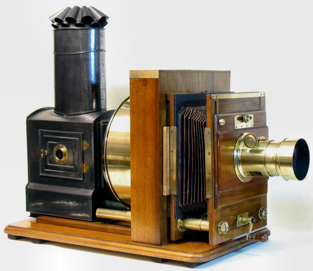 restored magic lantern/enlarger