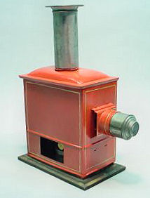 small red magic lantern