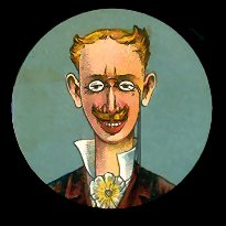 dandy magic lantern slide